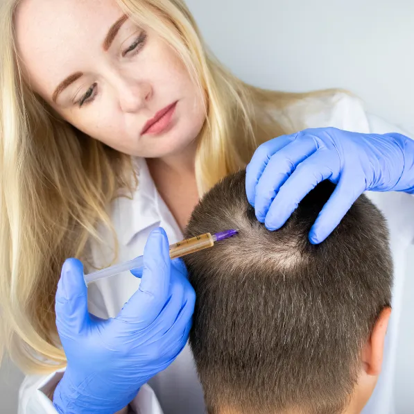 Mesotherapy Hair Treatment Technique Image